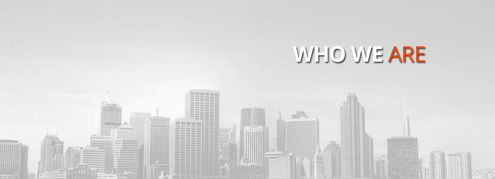 who we are